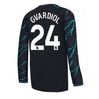 Manchester City Josko Gvardiol #24 Replika Tredje Tröja 2023-24 Långärmad